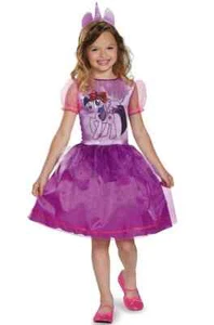 Twilight Sparkle Classic My Little Pony Fancy Dress Up Halloween Child Costume - Picture 1 of 4