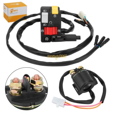 Interruptor de manillar y relé de arranque para Honda TRX300 TRX300FW FourTrax 300 1996-2000 Foto 1 de 4