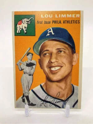 Lou Limmer 1954 Topps #232 Philadelphia Phillies EX - Image 1 of 2