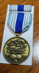 United States Air Force Overseas Service Long Tour Medal and Ribbon - Picture 1 of 1