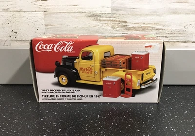 ERTL Coca Cola 1947 Dodge 27026 1999 Vintage Bank Brand New - Image 1 of 4