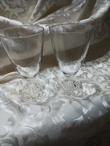 Anchor Hocking Berwick Boopie Clear Juice Glasses 5 1/2" (2) - Picture 1 of 5
