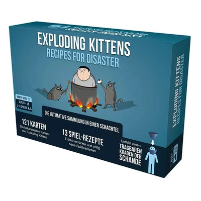 Exploding Kittens Recipes for Disaster | Exploding Kittens | Spiel | EXKD0022 - Bild 1 von 2