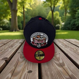 MLB Atlanta Braves Mütze Sun Trust Park 2017 Eröffnungssaison Buckleback '59 Cap - Bild 1 von 9