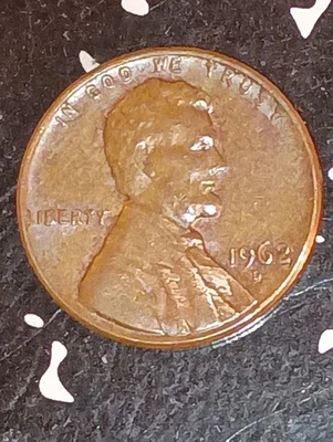 1962-D Mint Mark Penny - Image 1 of 3