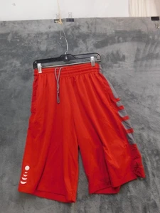 Nike Dri-Fit Shorts Herren Large rot grau Athletik Basketball Training - Bild 1 von 9