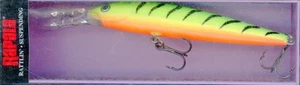 RAPALA DOWN DEEP HUSKY JERK DHJ10 FIRETIGER KÖDER 4" BODY - Bild 1 von 2
