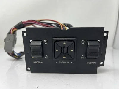 OEM 1984-1992 Lincoln Mark VII Window & Mirror Switches Control & Harness Used - Image 1 of 4