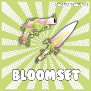 NEW Bloom Set MM2 - Roblox Murder Mystery 2 Godly Bundle - Picture 1 of 1