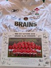 Welsh Rugby 2006 - 2008 Signed Jersey. print of the 2008 squad 