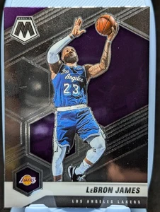 LEBRON JAMES #81 2020-21 PANINI MOSAIC LAKERS LEER - Imagen 1 de 2