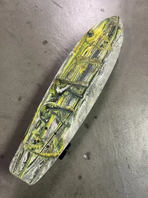 Vintage 1960s 1970s NOS NONA Fiberglass  Acid Swirl Skateboard Costa Mesa  - Image 1 of 4