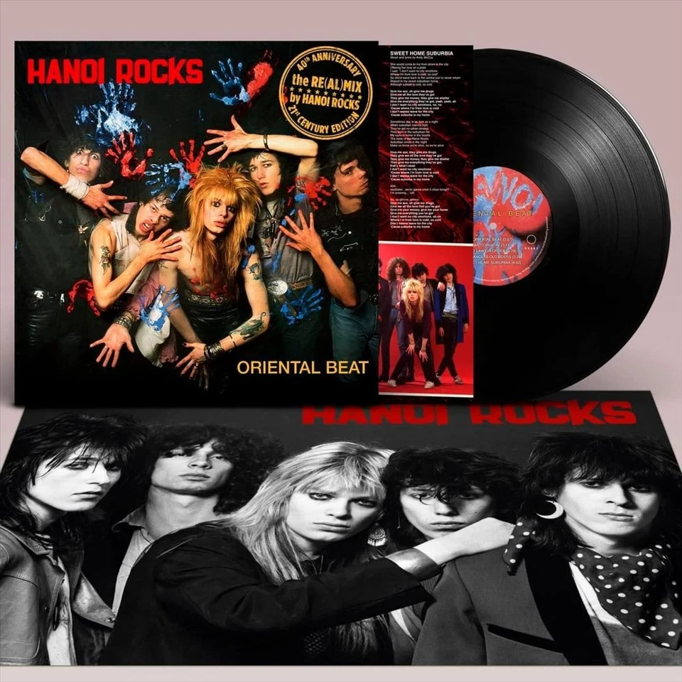 HANOI ROCKS ORIENTAL BEAT [40TH ANNIVERSARY RE(AL)MIX] NEW LP - Image 1 of 1