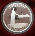 Silber-Gedenkprägung-Münze a.d. Sammlung  "Deutschland"-Luftbrücke