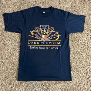 Desert Storm T Shirt Mens L Screen Stars Best USA - Picture 1 of 6