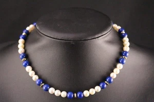Pearl Chain 585 Yellow Gold Clasp (c1287) - Picture 1 of 4