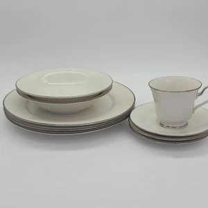♻️ Noritake Ivory China Affection 9-Pc Replacement Set #7192 (FREE SHIPPING) - Picture 1 of 6