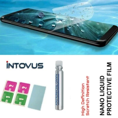 NANO Liquid Glass Hydrophobic Screen Protector 9H Invisible Wipe-On 3D Universal - Image 1 of 4