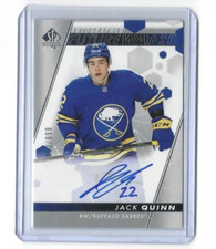 2022-23 UD SP Authentic JACK QUINN Future Watch Rookie RC Auto 992/999 #108