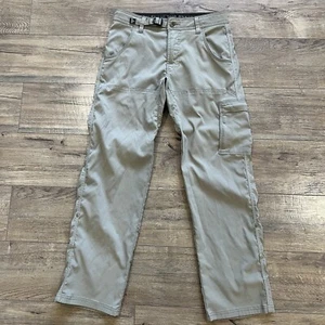 Prana Stretch Zion Pants Relaxed Fit UPF 50+ Sandbar Tan - Size 28x30 (30x29) - Picture 1 of 9