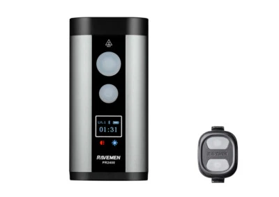 RAVEMEN Bike Front Light Bicycle Head Rechargeable PR2400 8000mAh High/Low Beams - image 1 of 4