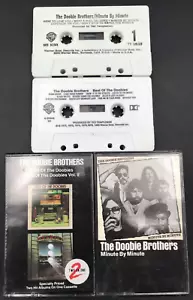 2 -- The Doobie Brothers Cassette Tapes - Minute By Minute, Best Of Vol 1 & 2 - Picture 1 of 2
