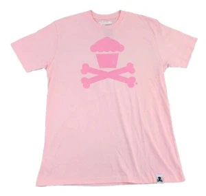 Johnny Cupcakes Shirt Mens Extra Large Pink Unordinary Bakery Designer Adult A02 - Picture 1 of 11