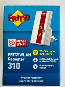 FRITZ! WLAN Repeater 310 - WLAN N Up - 300Mbit/s ⭐⭐⭐⭐⭐ - Bild 1 von 4
