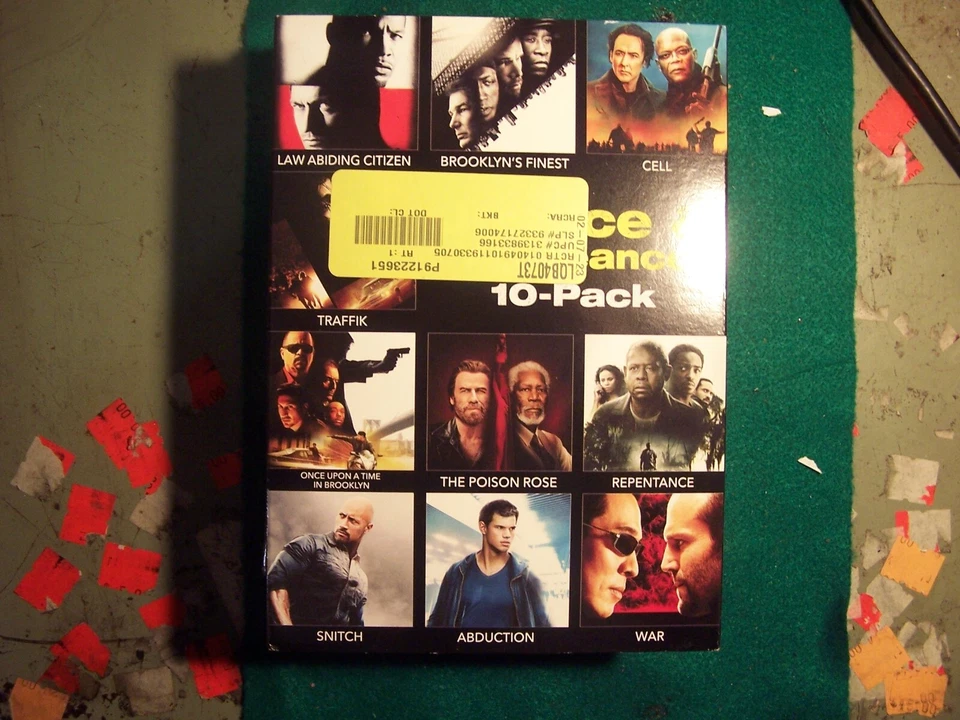 JUSTICE & VENGEANCE (10-PACK) (DVD) (BRAND NEW) - Image 1 of 1