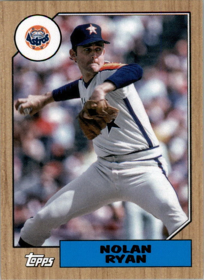 2022 Topps Mini '87 Topps #78B1 Nolan Ryan - NM-MT - Image 1 of 1