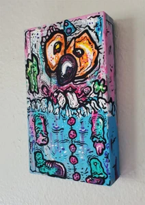 HAPPY GRAVE original hanging 3D betamax tape horror : "DRUNKO THE CLOWN" - Picture 1 of 5