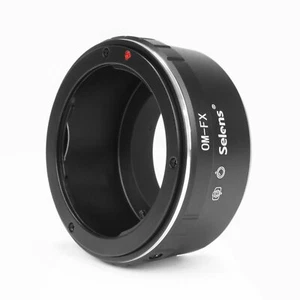 Selens OM-FX Adapter Ring for Olympus OM Mount Lens to Fujifilm Fuji X-Pro1 X-E1 - Picture 1 of 6