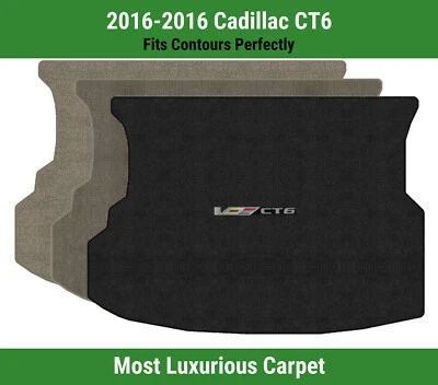 Alfombra de maletero Lloyd Luxe para Cadillac CT6 '16 con Cadillac serie V con logotipo CT6 Foto 1 de 4