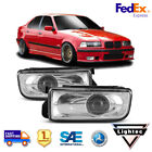 For 1992-1999 BMW 3 Series M3 Projector Driving Fog Light Bumper Lamp Clear Lens