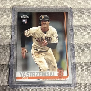 2019 Topps Chrome Update Edition #49 Mike Yastrzemski RC Rookie Card Giants
