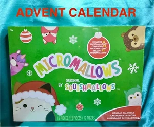SQUISHMALLOW HOLIDAY ADVENT CALENDAR 🎁 12 DAYS OF MICROMALLOWS 🎄 - Picture 1 of 1