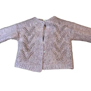 Vintage Lory Wool sweater cardigan - Picture 1 of 5