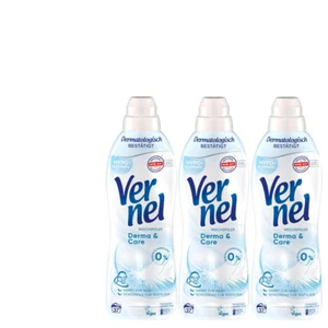 3x814ml Vernel Weichspüler Derma & Care Sanft zur Haut 111WL - Bild 1 von 2