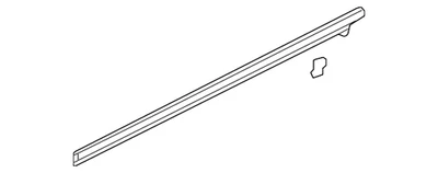 Genuino 2009-2014 Acura TSX - Conjunto de molduras R puerta delantera 72410-TL0-003 Foto 1 de 2