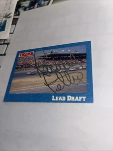 Tarjeta Traks firmada por Richard Petty - Imagen 1 de 1