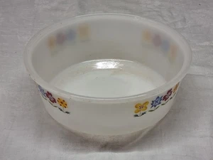 Casseruola vintage Phoenix motivo sconosciuto opale vetro Pyrex 8" L x 3" D - Foto 1 di 14