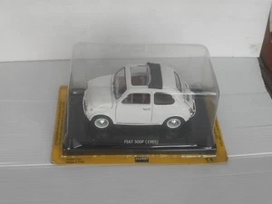 Fiat 500 F - 1965 1/24 Modellino Auto Italiana Quattroruote Collection  - Foto 1 di 10