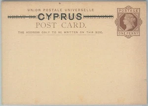 77283 - CHIPRE - HISTORIA POSTAL - TARJETA DE PAPELERÍA Higgings & Gage # P2 - Imagen 1 de 1