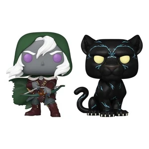 Dungeons & Dragons Pop! Movies Vinyl Figures Drizzt & Guenhwyvar 2-Pack 9CM - Imagen 1 de 3
