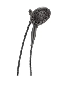 NEW Delta In2ition 5 Spray Settings 1.75 GPM Wall Mount Dual Shower Heads Bronze - Picture 1 of 3