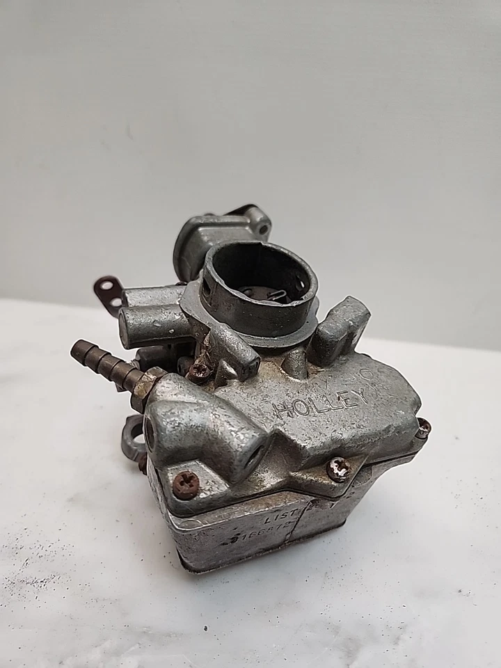 Carburador Holley 2555-2 serie 1909 compatible con Jeep 196ci 1963-65 AMC en línea-Six Foto 1 de 4