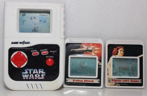 STAR WARS HANDHELD GAME SYSTEM GAME WIZARD MGA WORKS WITH PRINCESS LEIAS RESCUE - Picture 1 of 4