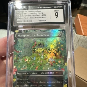 Rainbow Foil Morophon the Boundless SLD #1896 Everyones Invited CGC 9 Mint - Picture 1 of 9