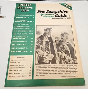 1979 New Hampshire Urlaub Führer Karte Vintage Reiseprospekt Feb-Mär Winter - Bild 1 von 3