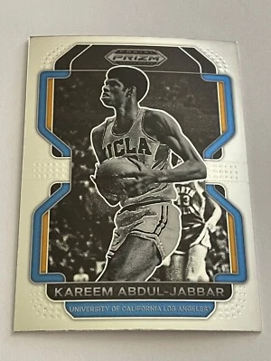 Selecciones del draft Panini Prizm 2022 Kareem Abdul-Jabbar #30 Los Angeles Lakers Salón de la fama Foto 1 de 2